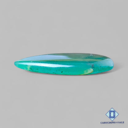 Natural Nephrite Jade Gemstone Pear Cabochons 31*23*5mm from Canada available for sale