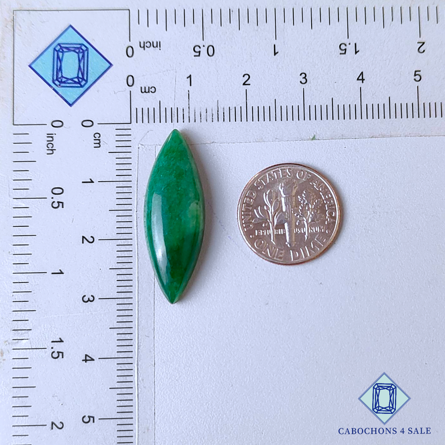 Nephrite Jade Marquise Cabochons