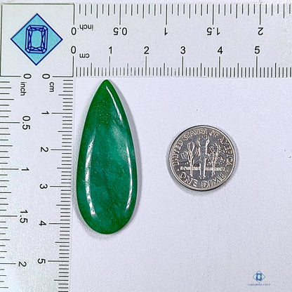 Nephrite Jade Pear Cabochons