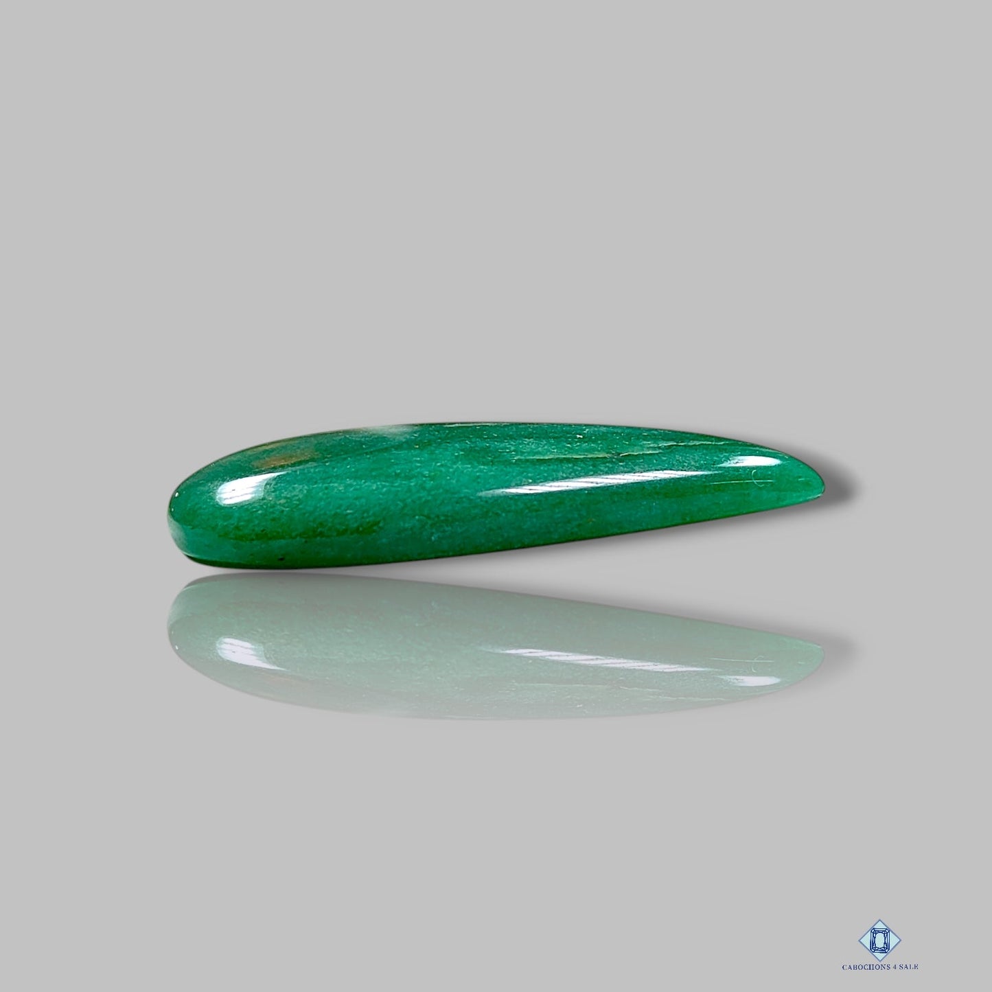 Nephrite Jade Pear Cabochons