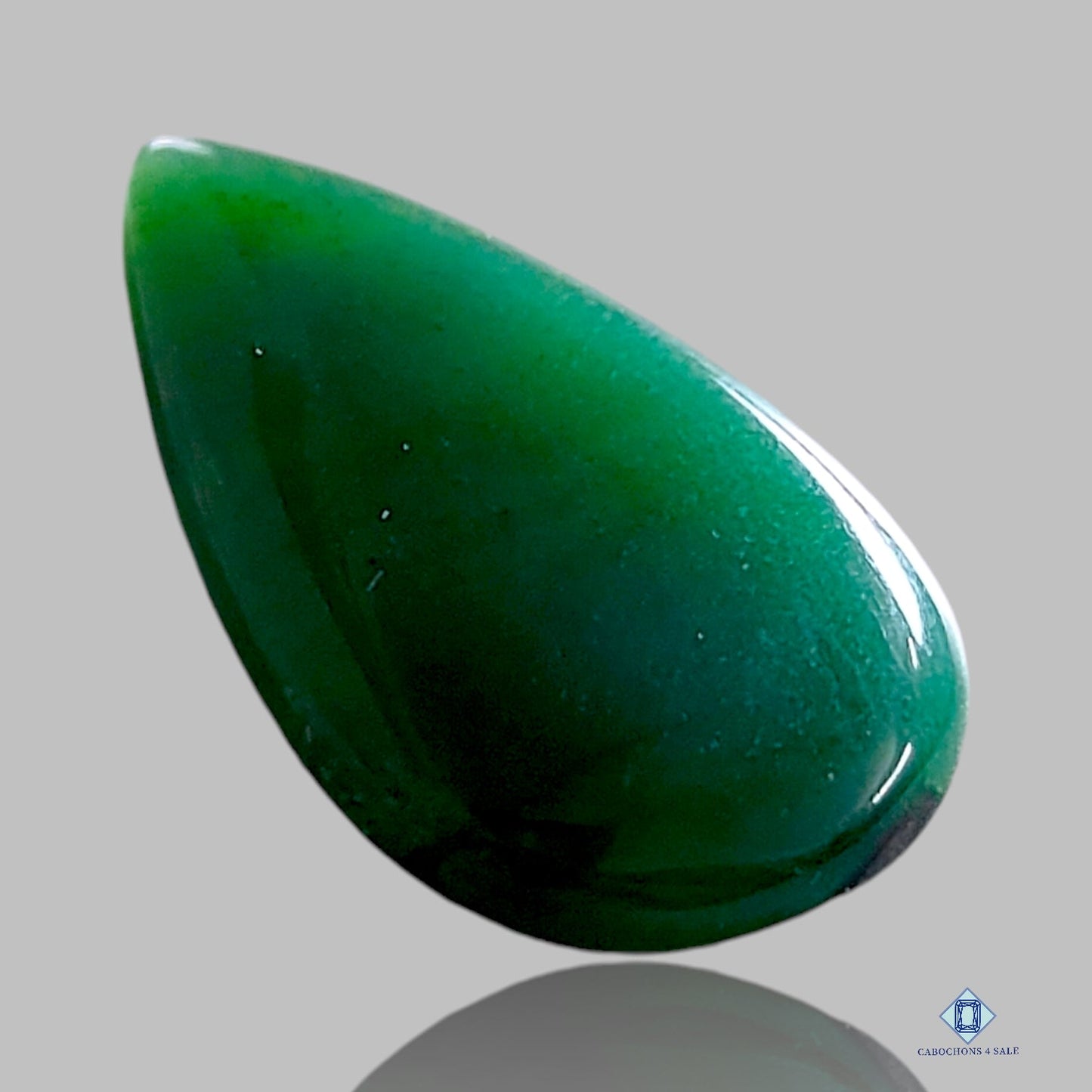 Nephrite Jade Pear Cabochons