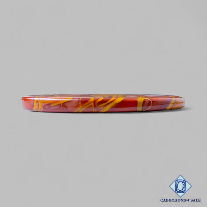 Cabujones ovalados de jaspe Noreena natural de 32 x 17 x 3 mm, de Australia, disponibles para la venta.