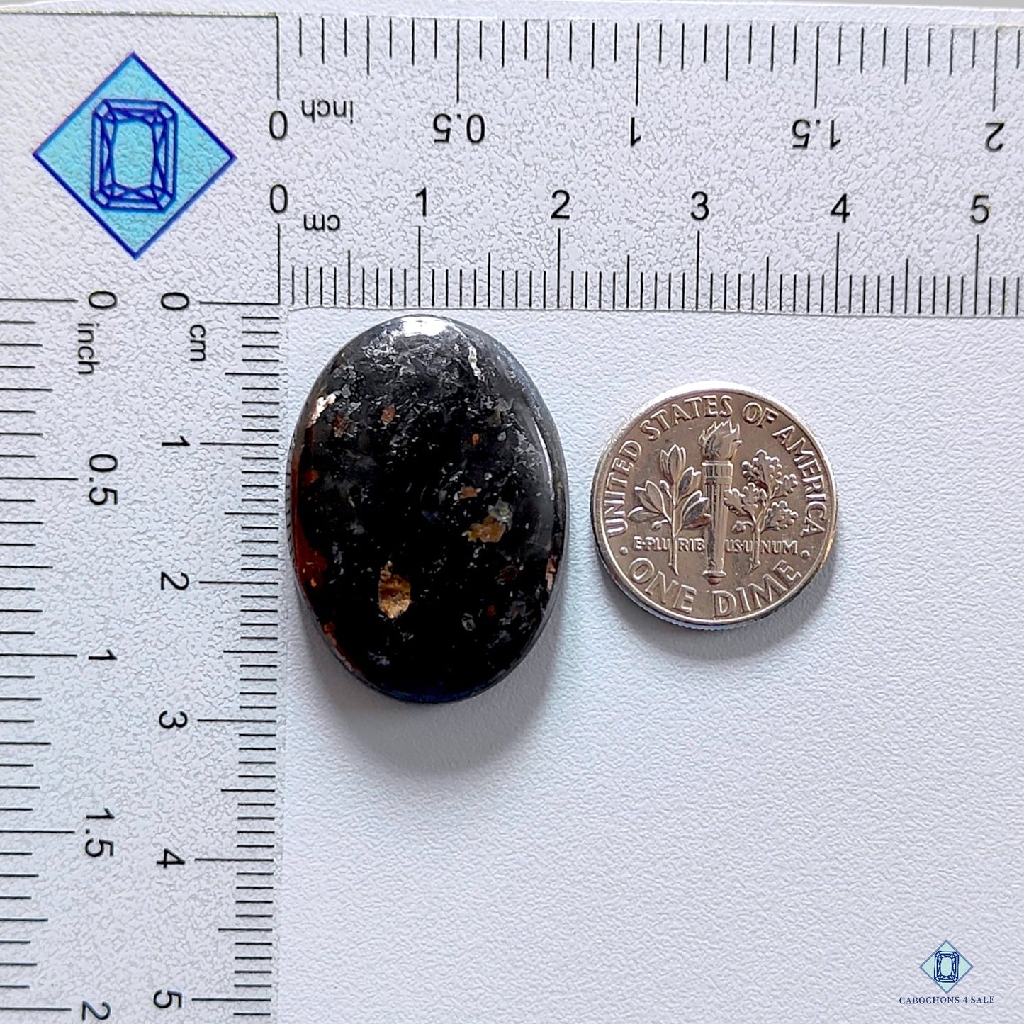 Nuummite Oval Cabochons