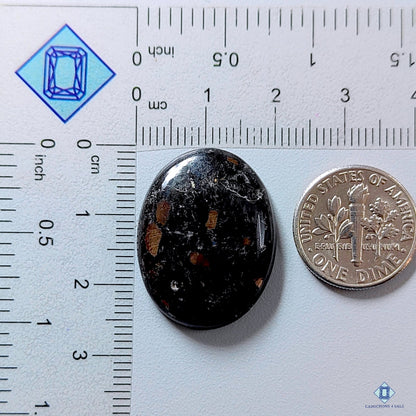 Nuummite Oval Cabochons