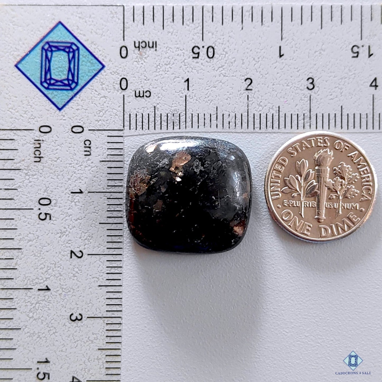 Nuummite Cushion Cabochons