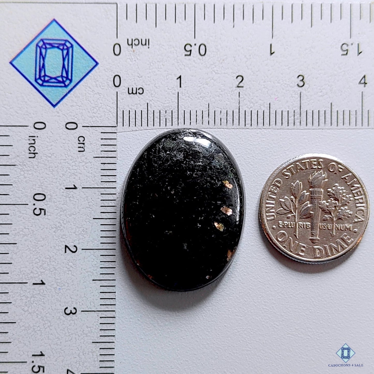 Nuummite Oval Cabochons