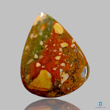 Ocean Jasper Pear Cabochons