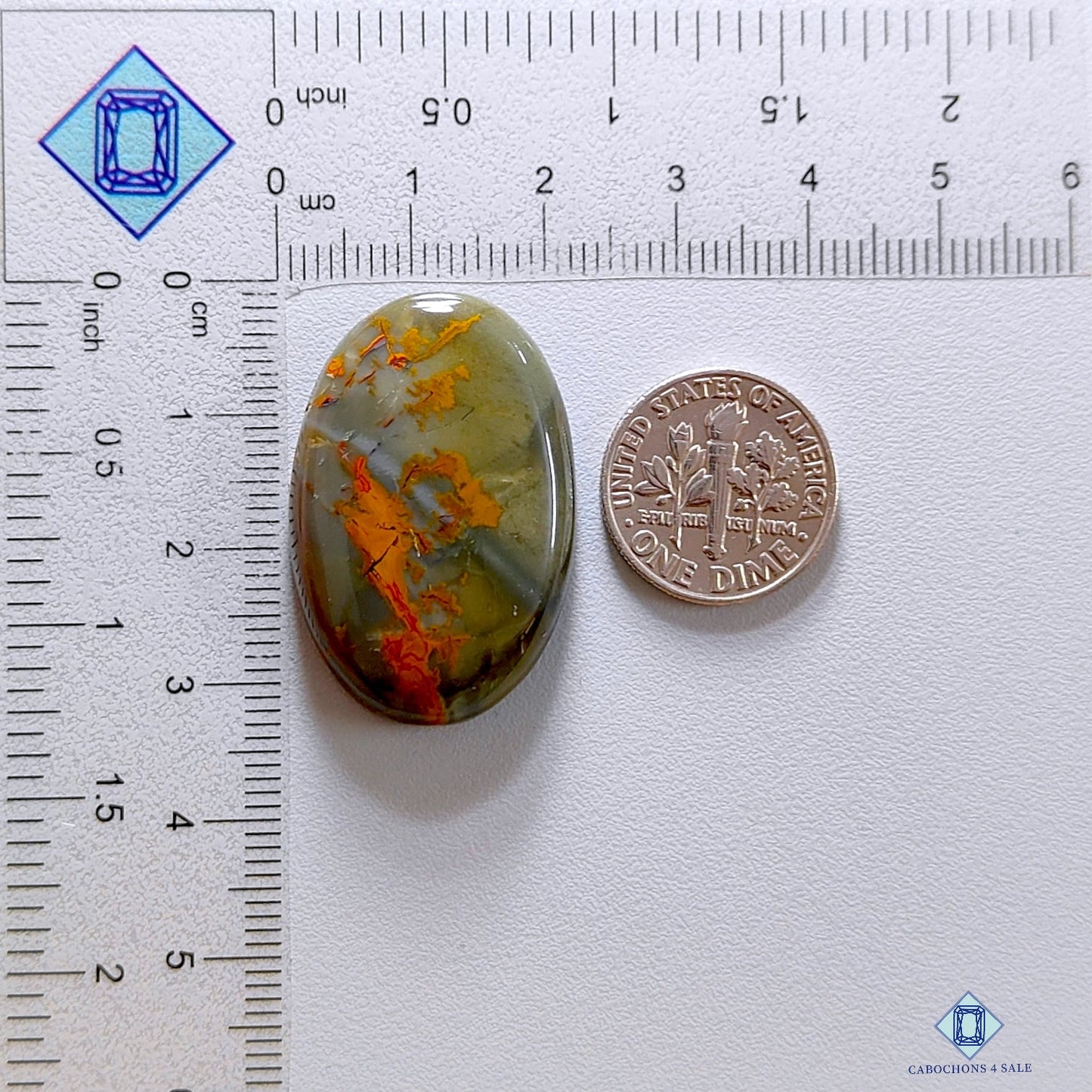 Ocean Jasper Oval Cabochons