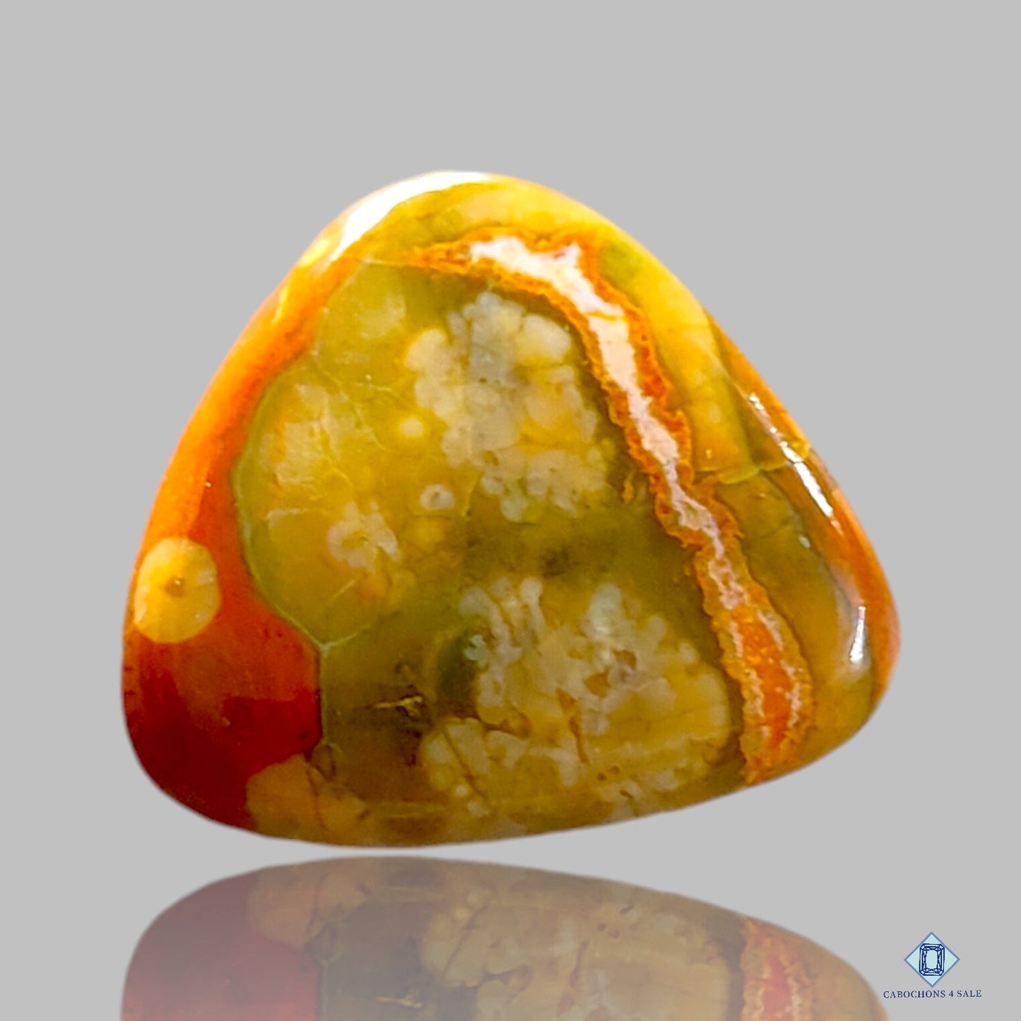 Ocean Jasper Pear Cabochons