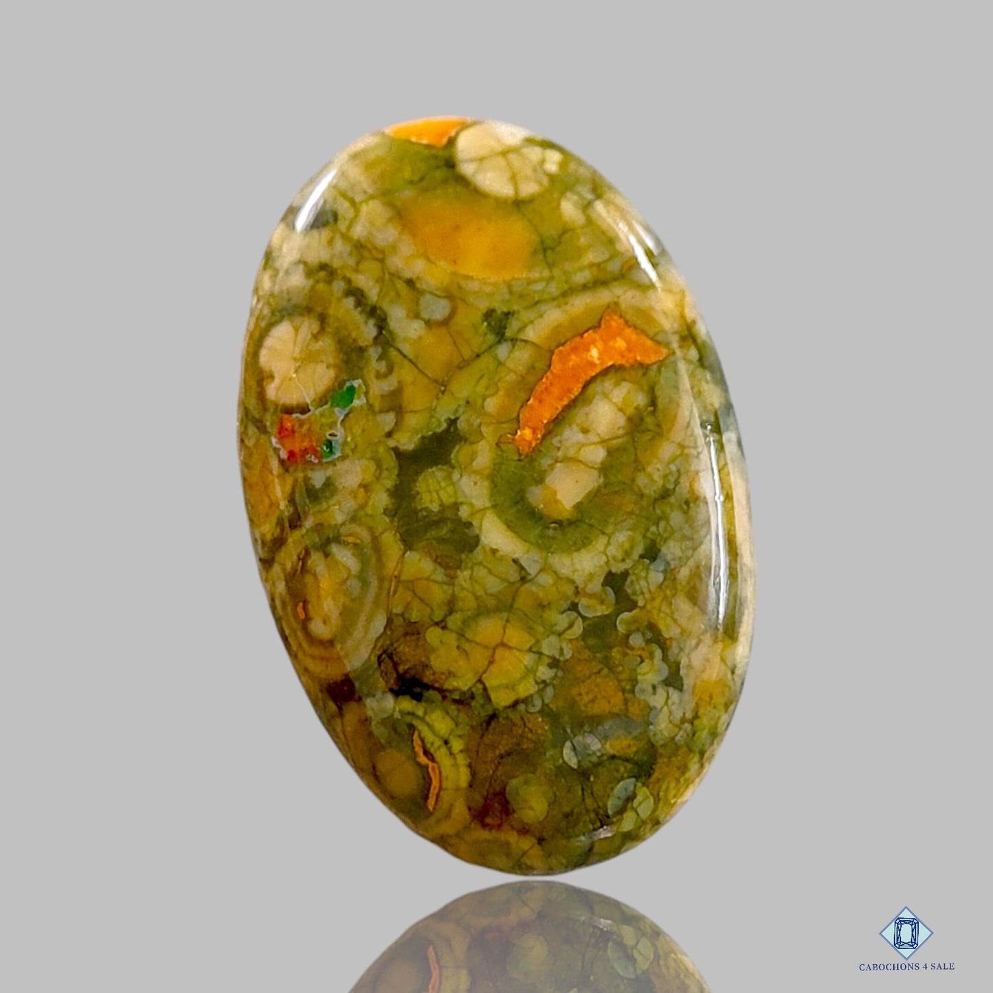 fruit Jasper Oval Cabochons