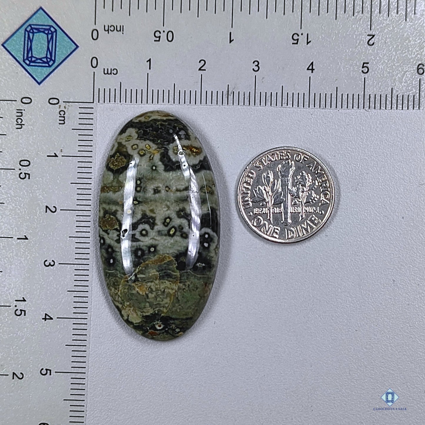 Ocean Jasper Oval Cabochons