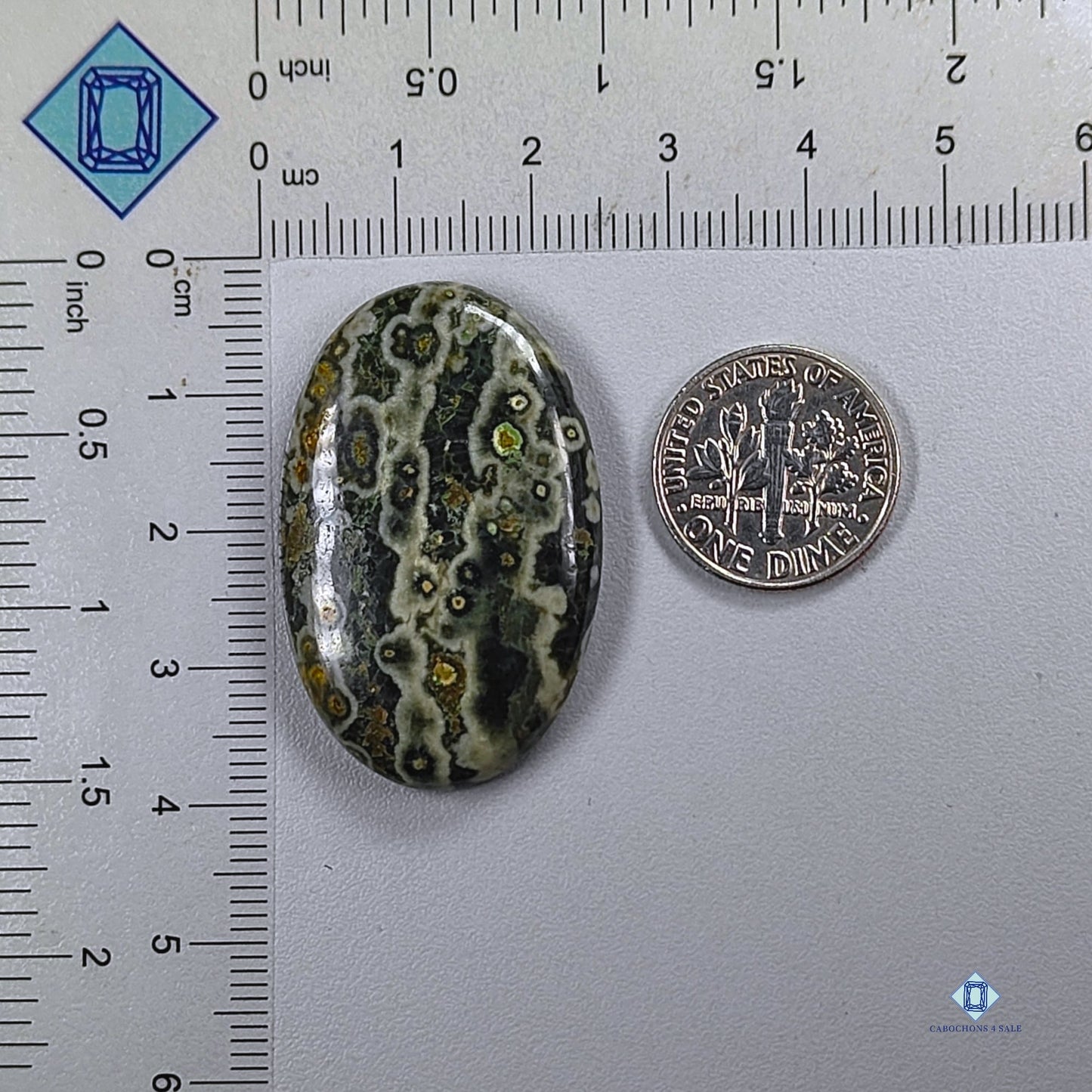 Ocean Jasper Oval Cabochons