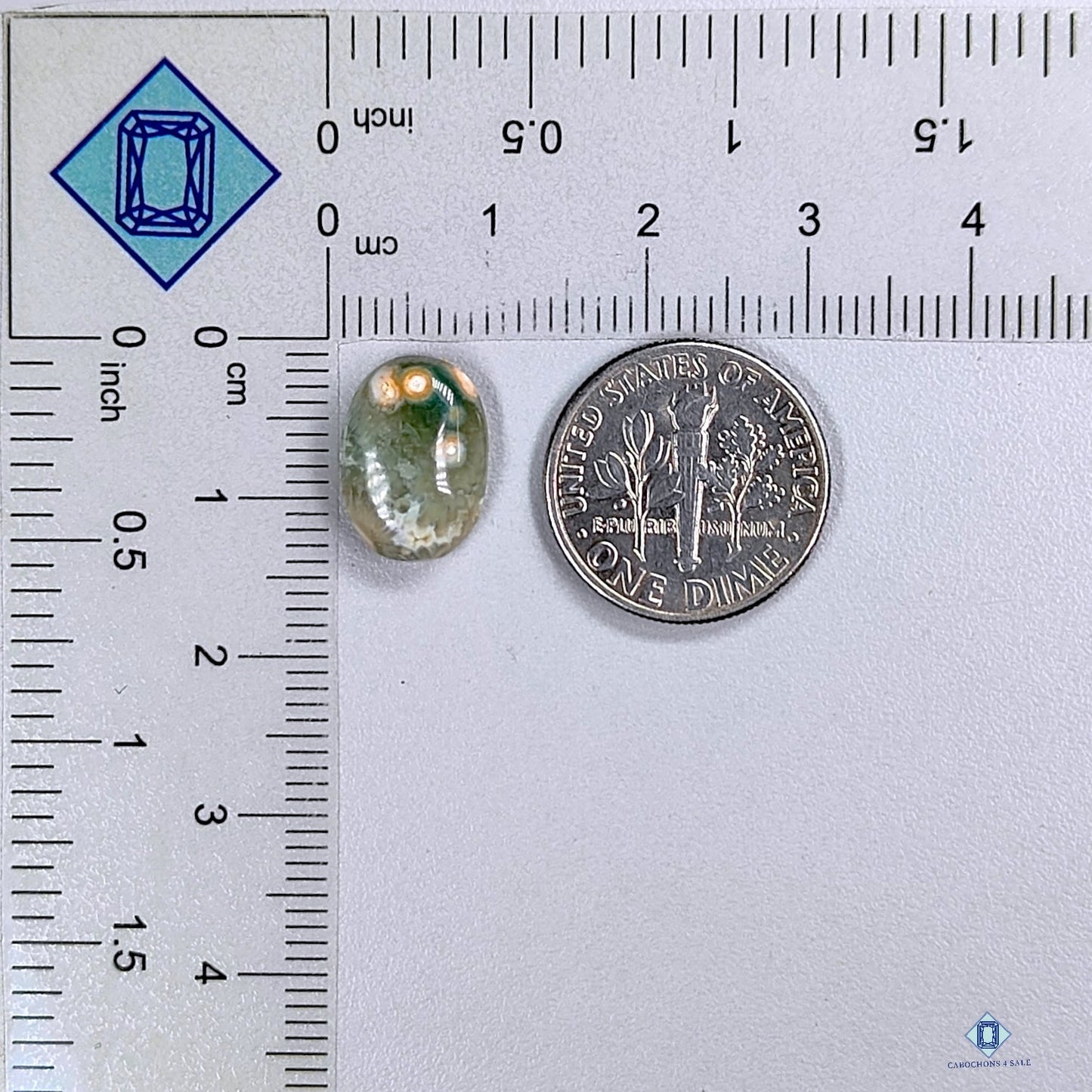 Ocean Jasper Oval Cabochons