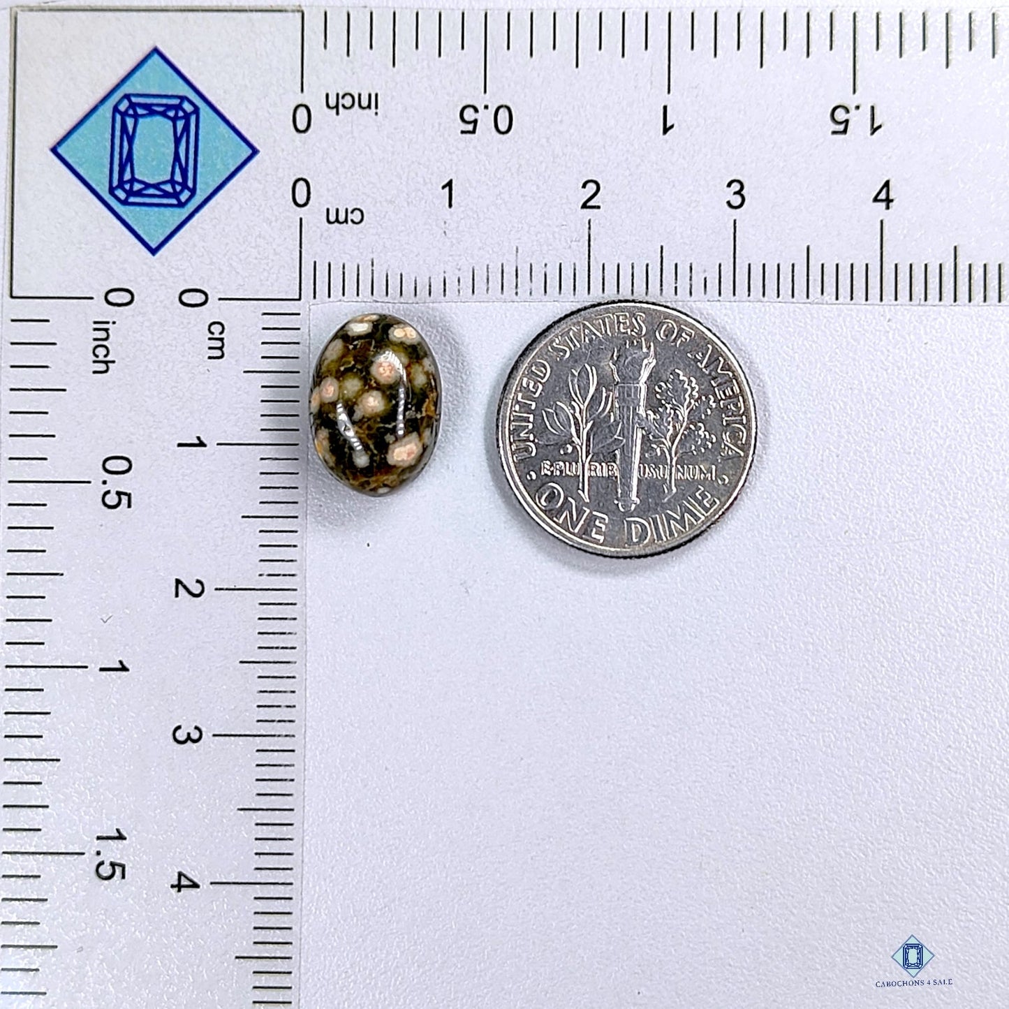 Ocean Jasper Oval Cabochons