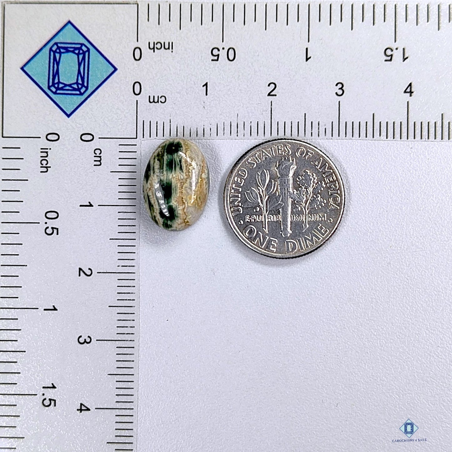 Ocean Jasper Oval Cabochons