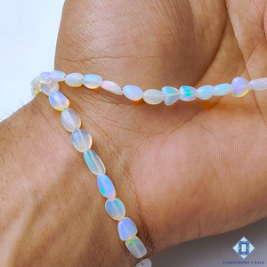 Opal Oval Beads 16 inch*10*7*4 to 3mm