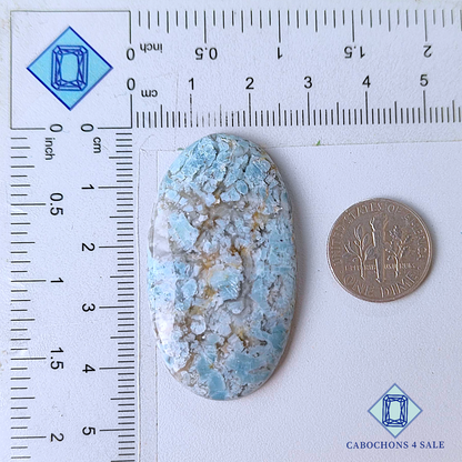 Opal with Chalcedony Oval Cabochons