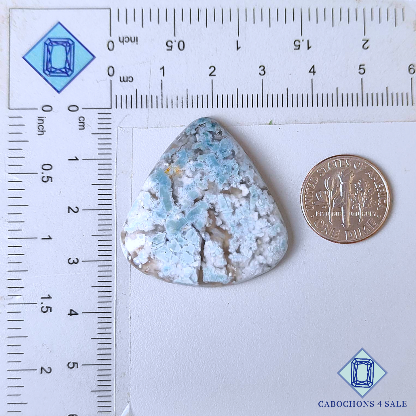 Opal with Chalcedony Pear Cabochons