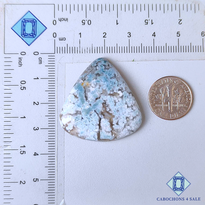 Opal with Chalcedony Pear Cabochons