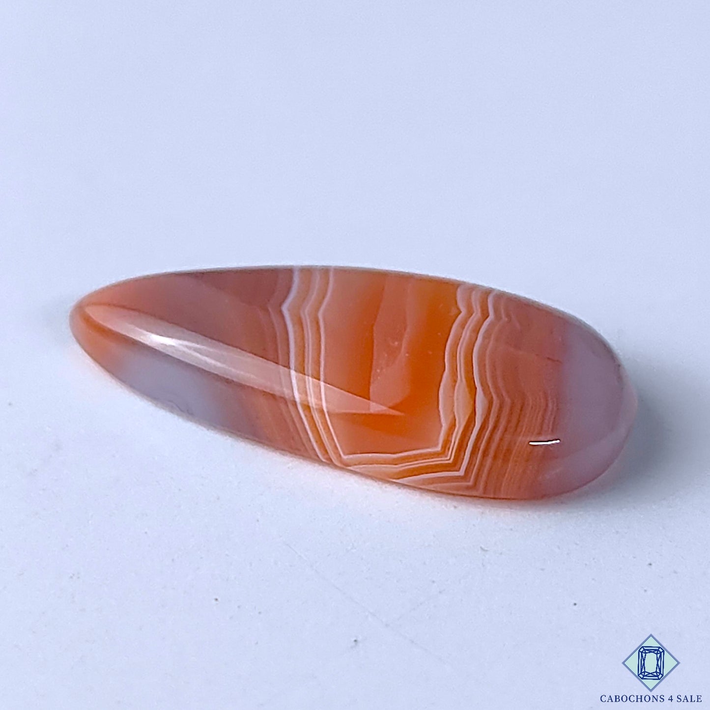 Orange Banded Agate