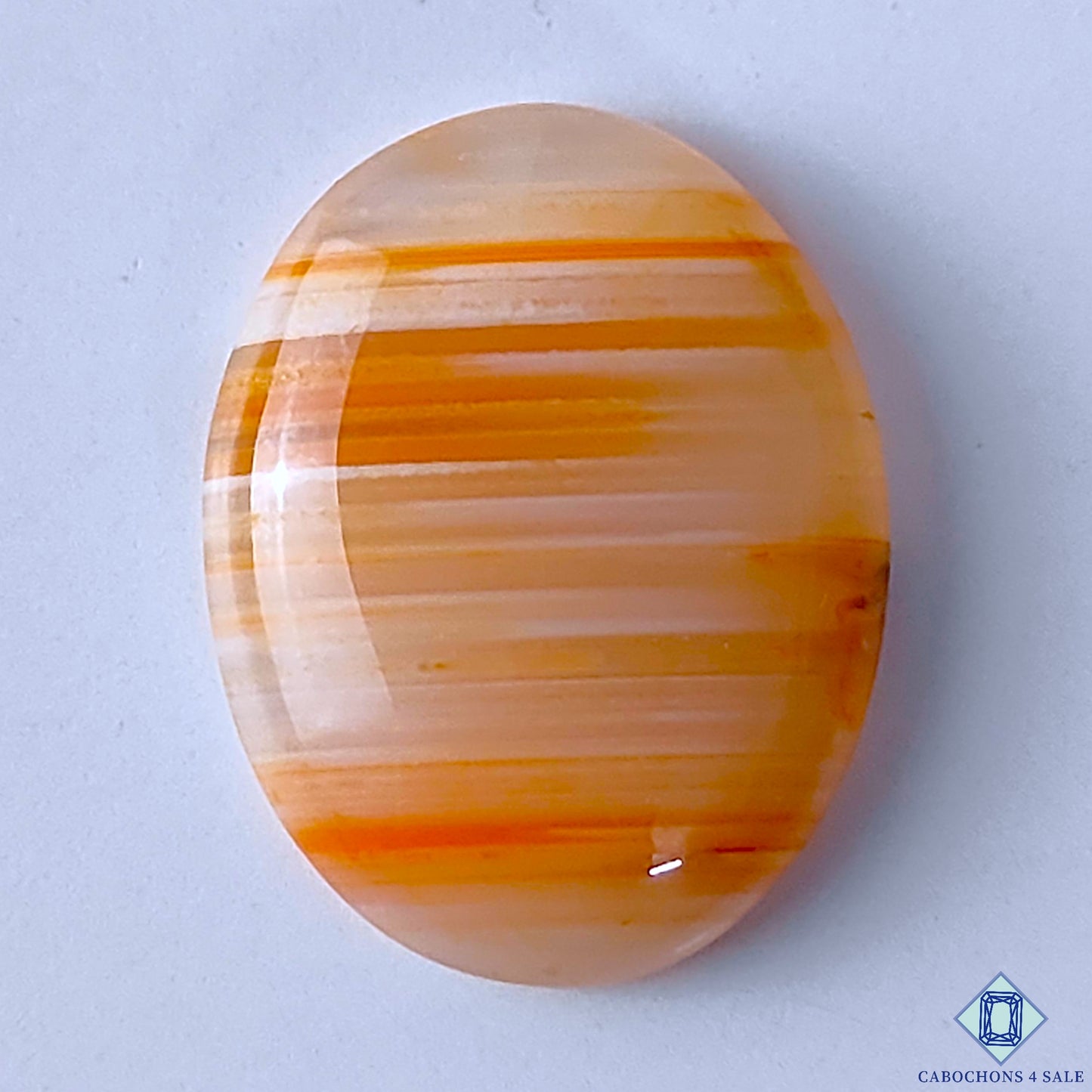 Orange Banded Agate