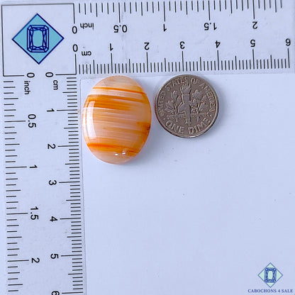 Orange Banded Agate