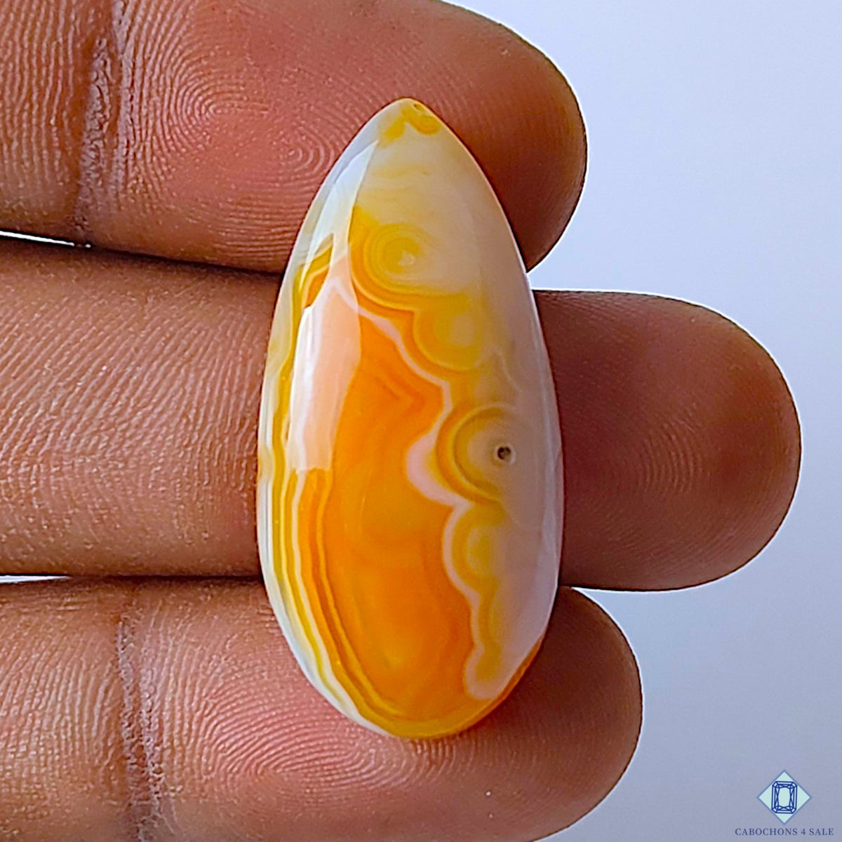 Orange Banded Agate