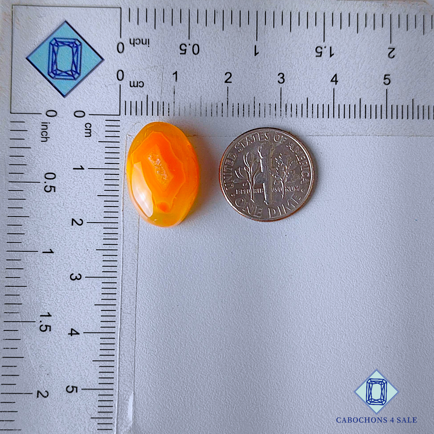 Orange Banded Onyx