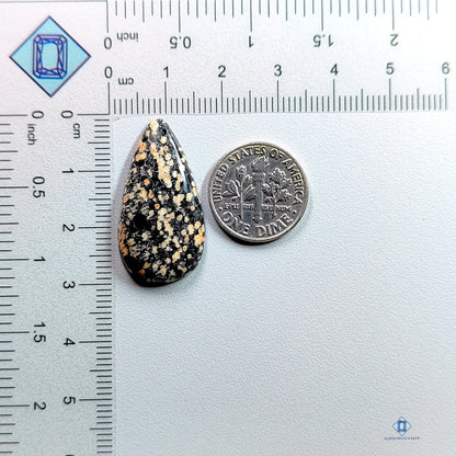 Orbicular Jasper-Pear-Cabochons