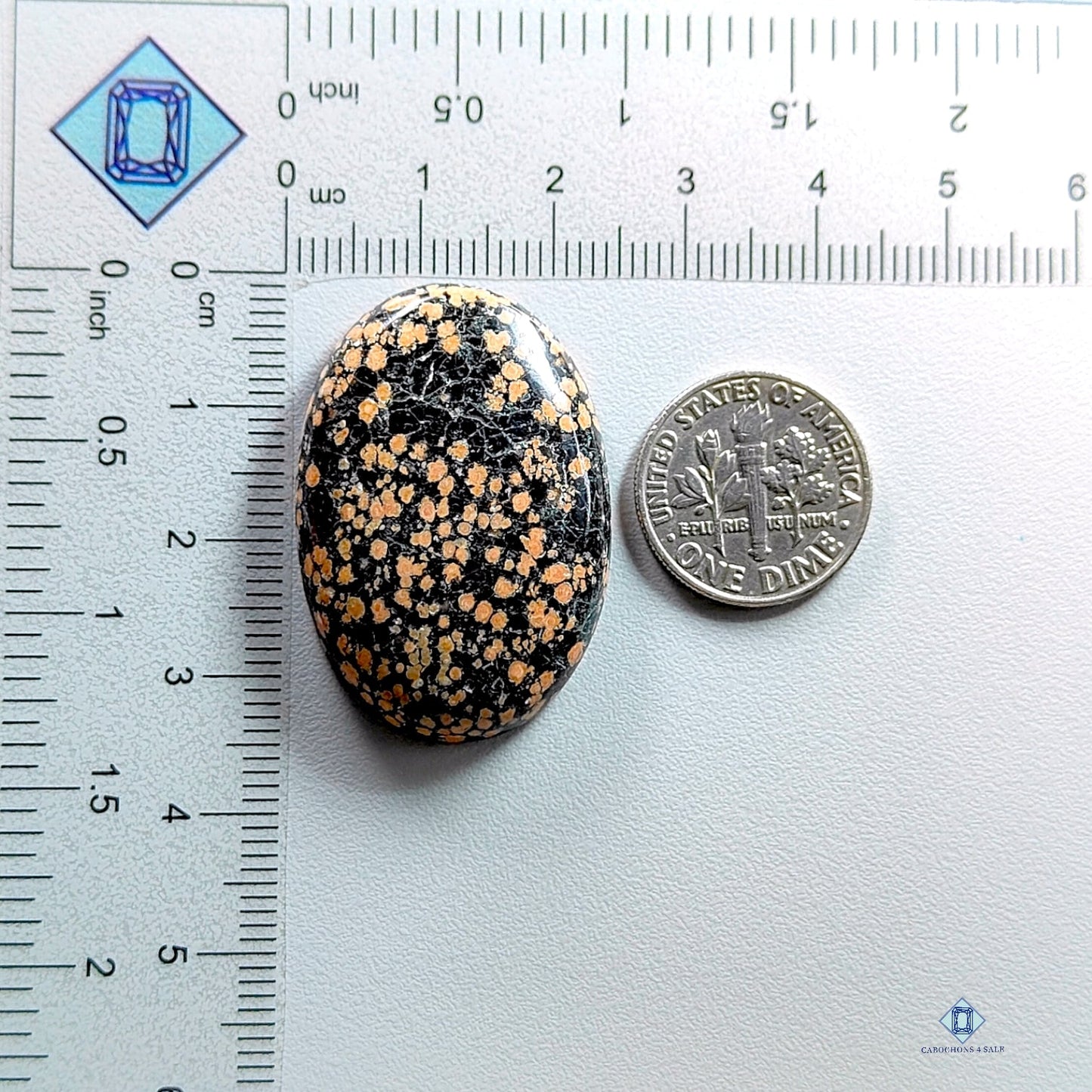 Orbicular Jasper-Oval-Cabochons