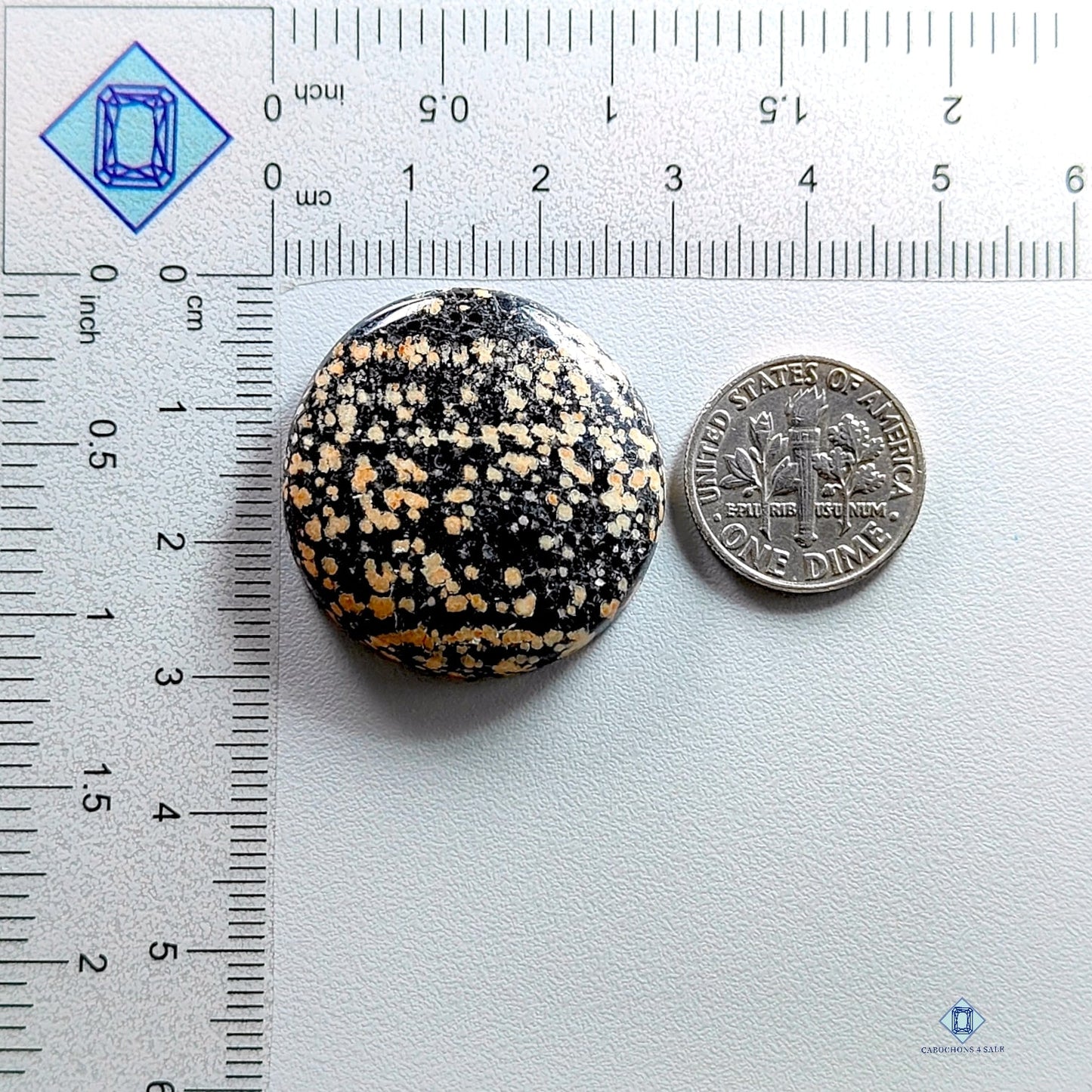 Orbicular Jasper-Round-Cabochons