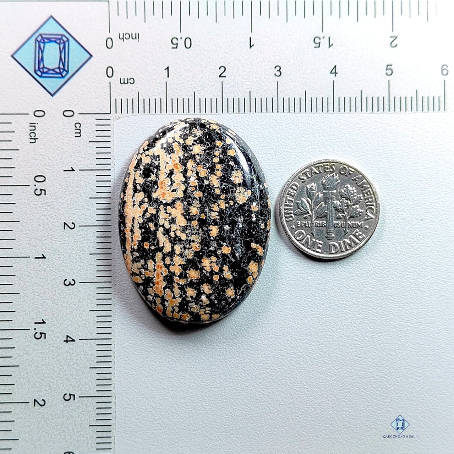 Orbicular Jasper-Oval-Cabochons