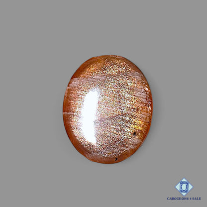 Natural Oregon Sunstone Gemstone Oval Cabochons 29*24*6mm from USA available for sale