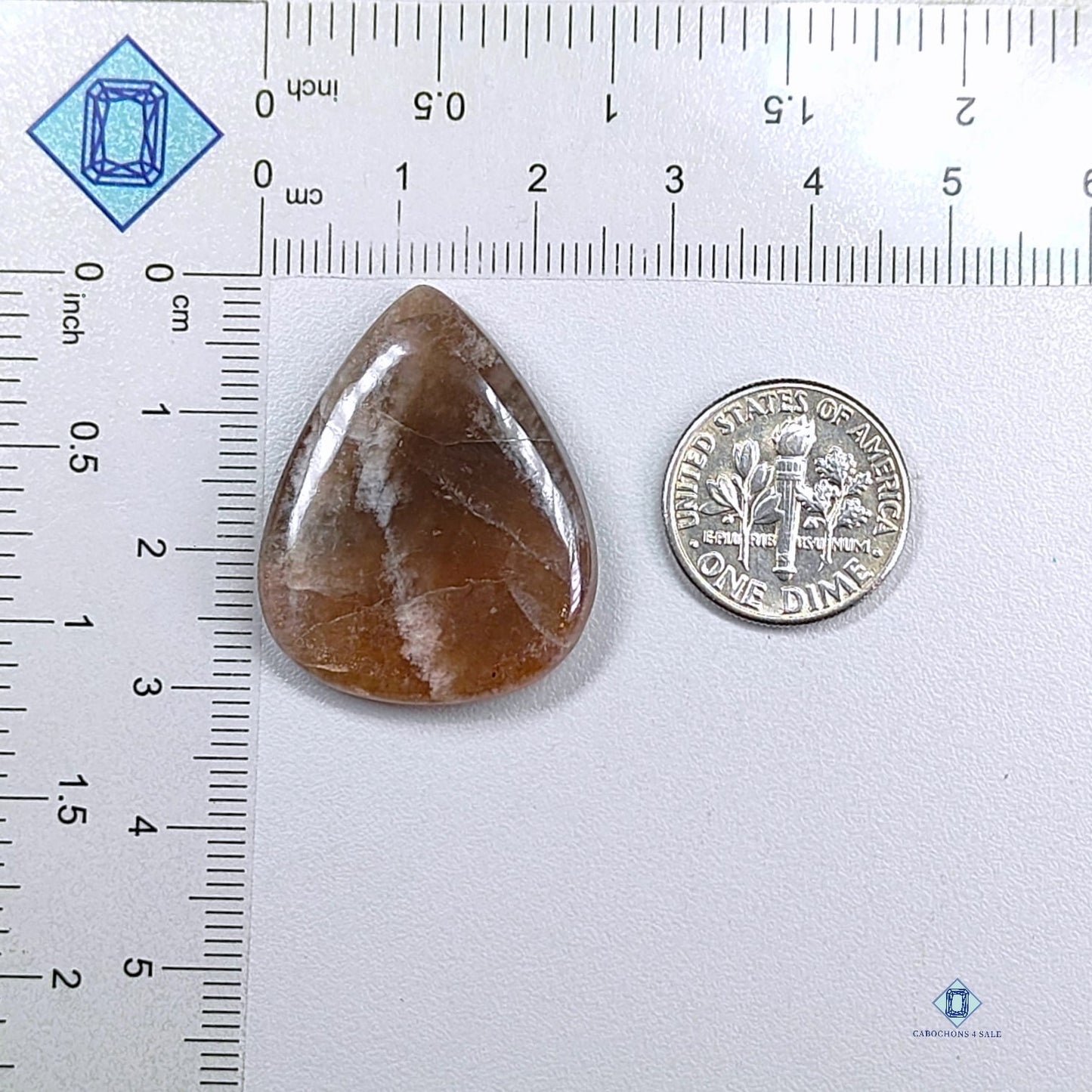 Oregon Sunstone Pear Cabochons