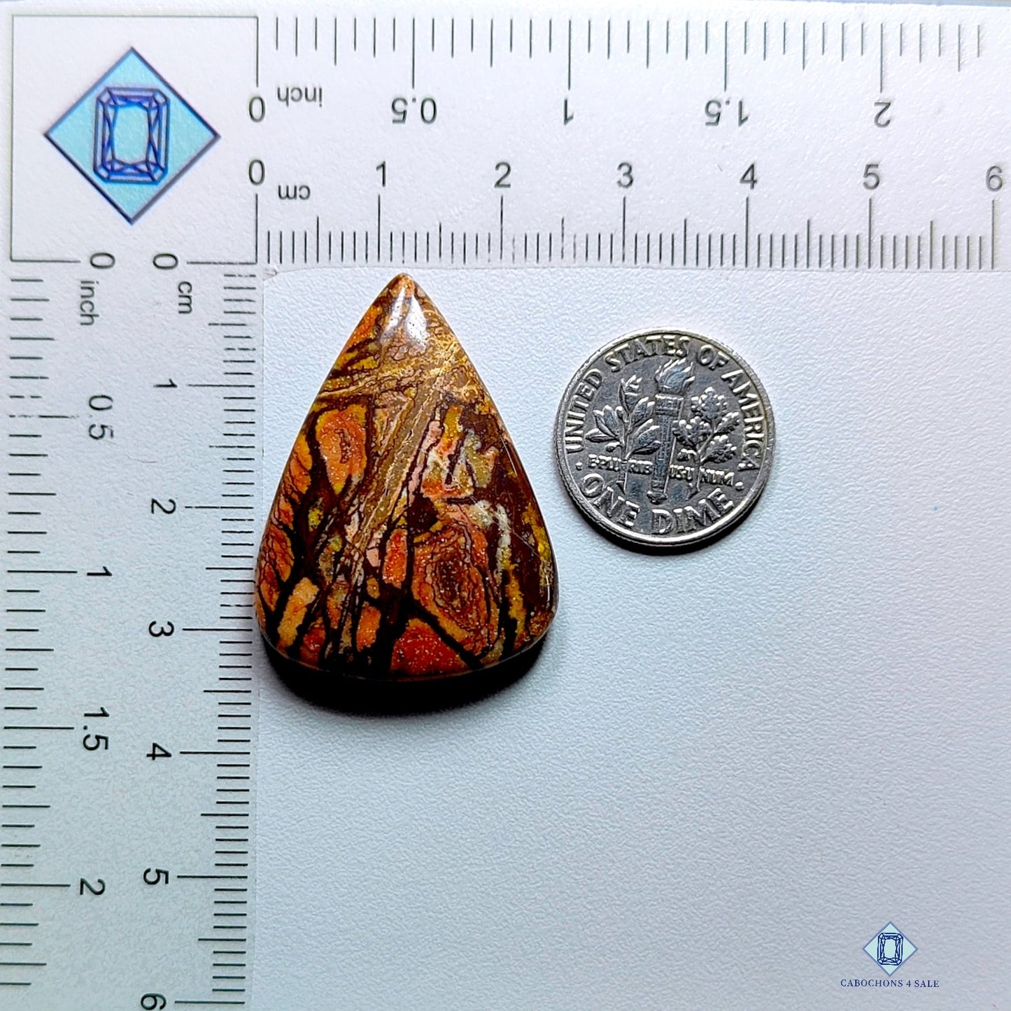 Outback Jasper Pear Cabochons