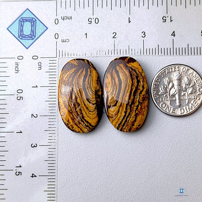 Outback Jasper Oval Pairs