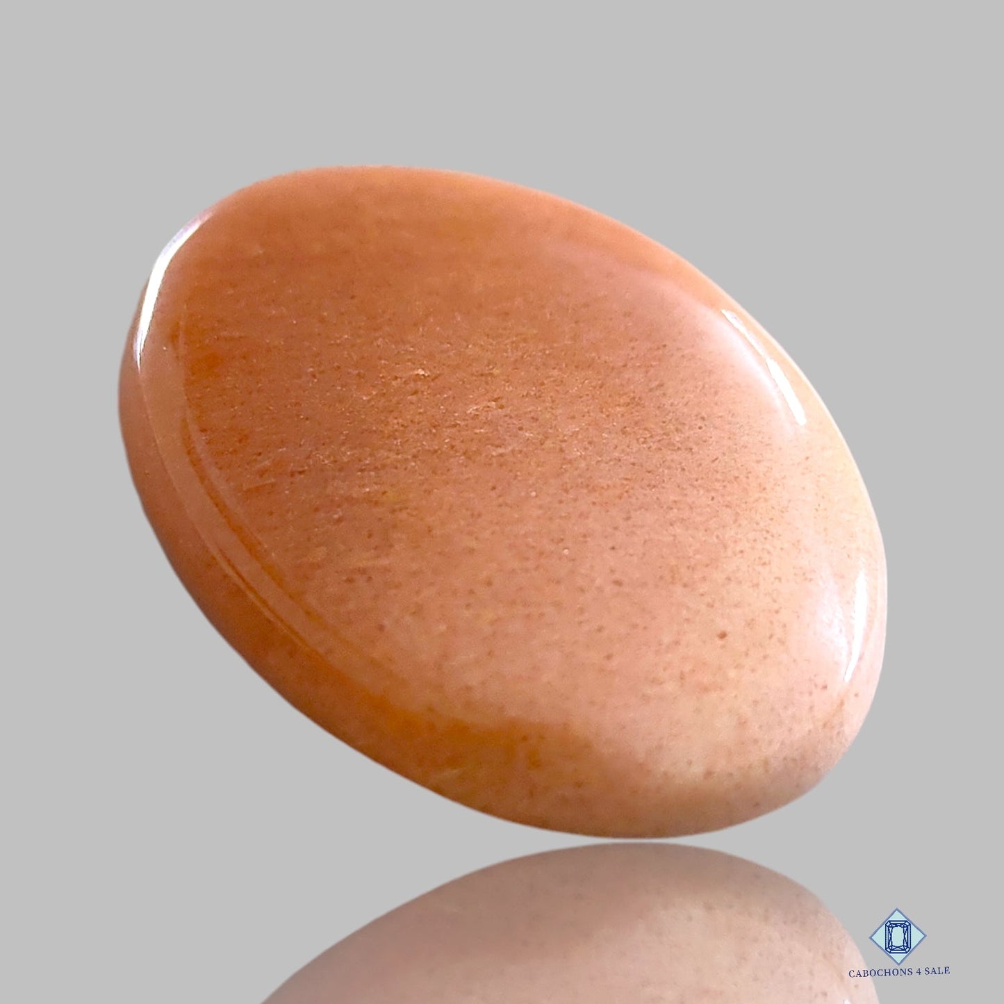 Peach Aventurine Oval Cabochons