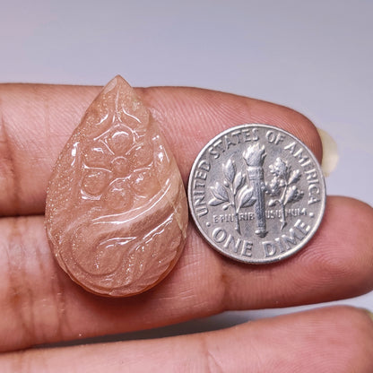 Peach Moonstone