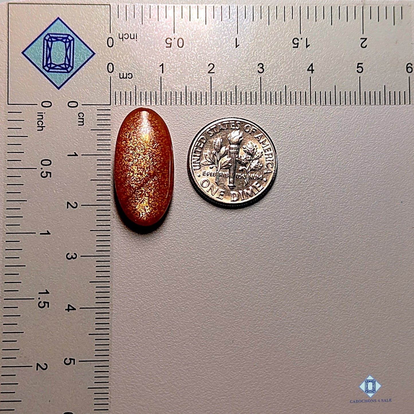 Peach Moonstone Oval Cabochons