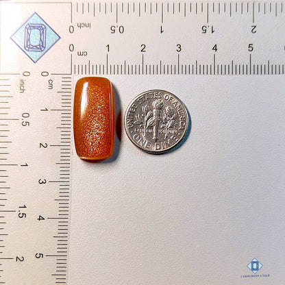 Peach Moonstone Rectangle Cabochons