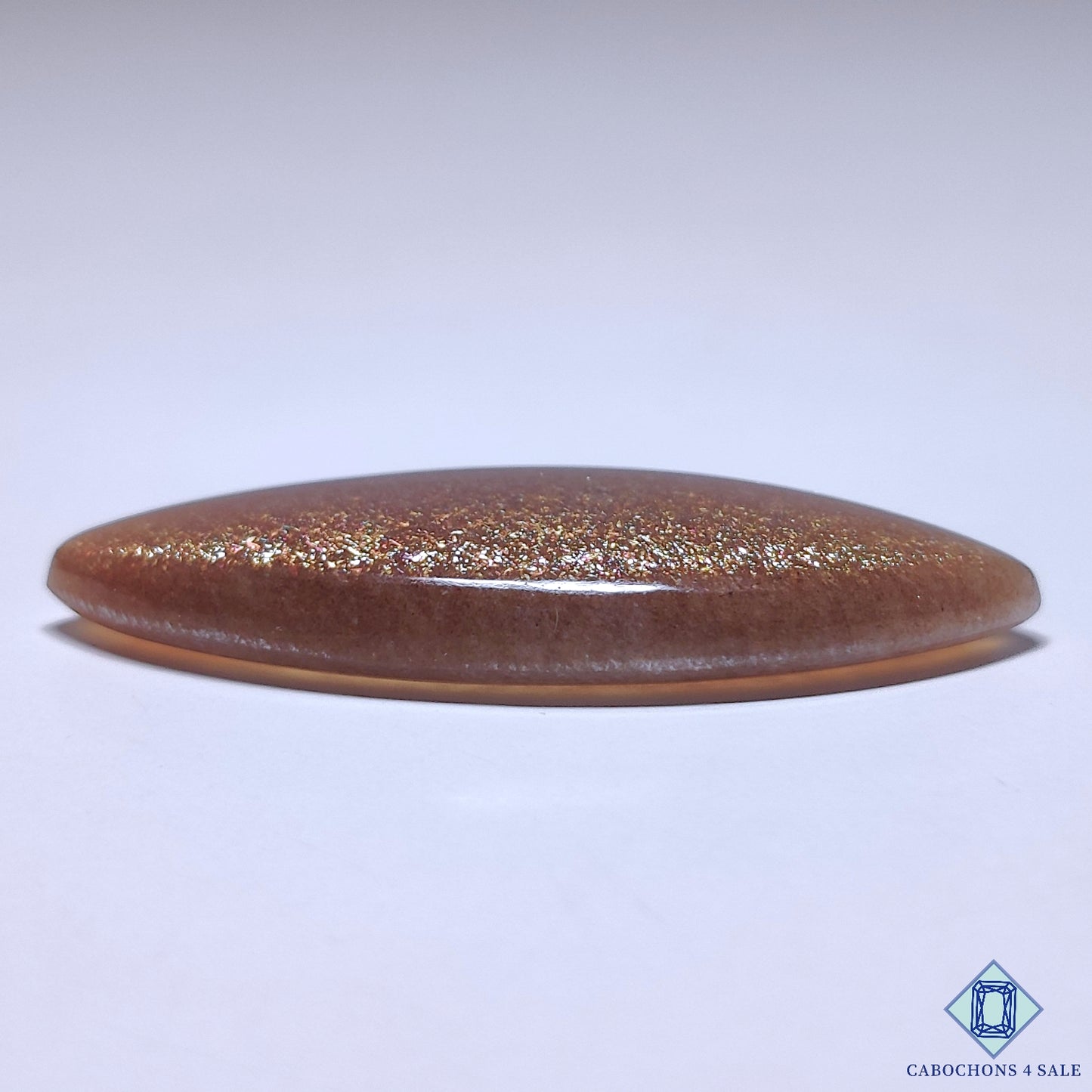 Peach Moonstone With Sunstone