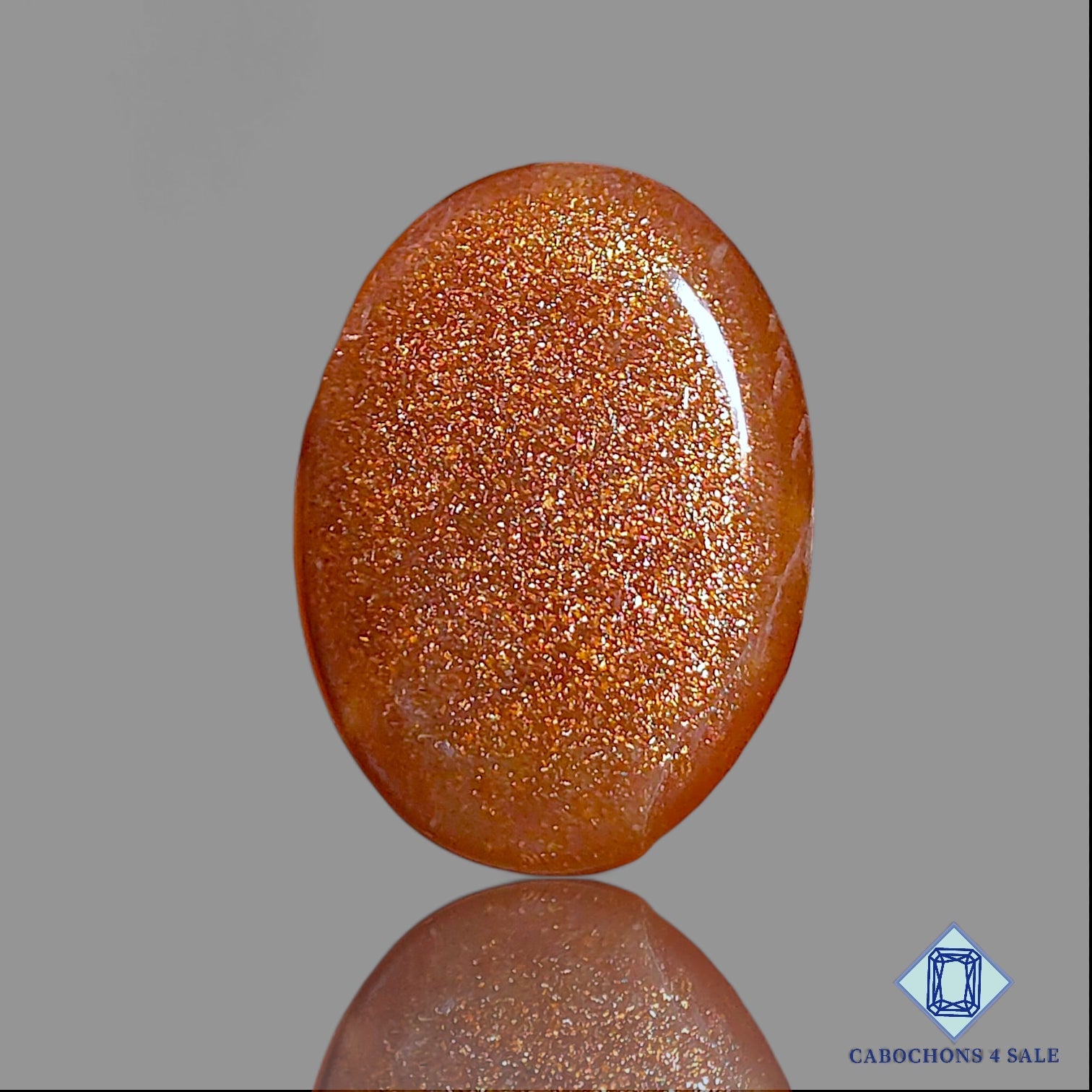 Peach Moonstone With Sunstone