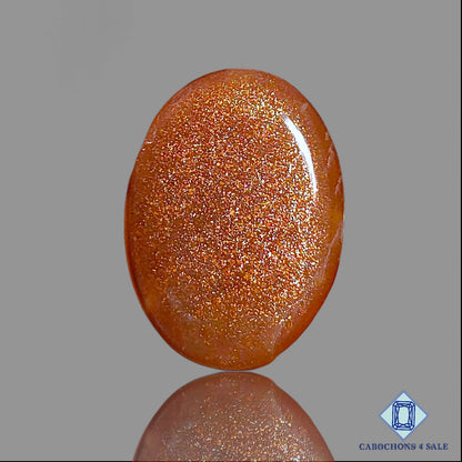 Peach Moonstone With Sunstone