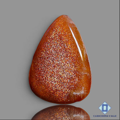 Peach Moonstone With Sunstone