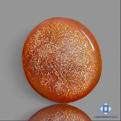 Peach Moonstone With Sunstone