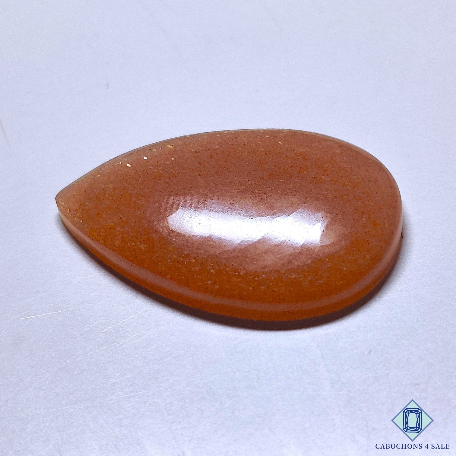 Peach Moonstone with Sunstone