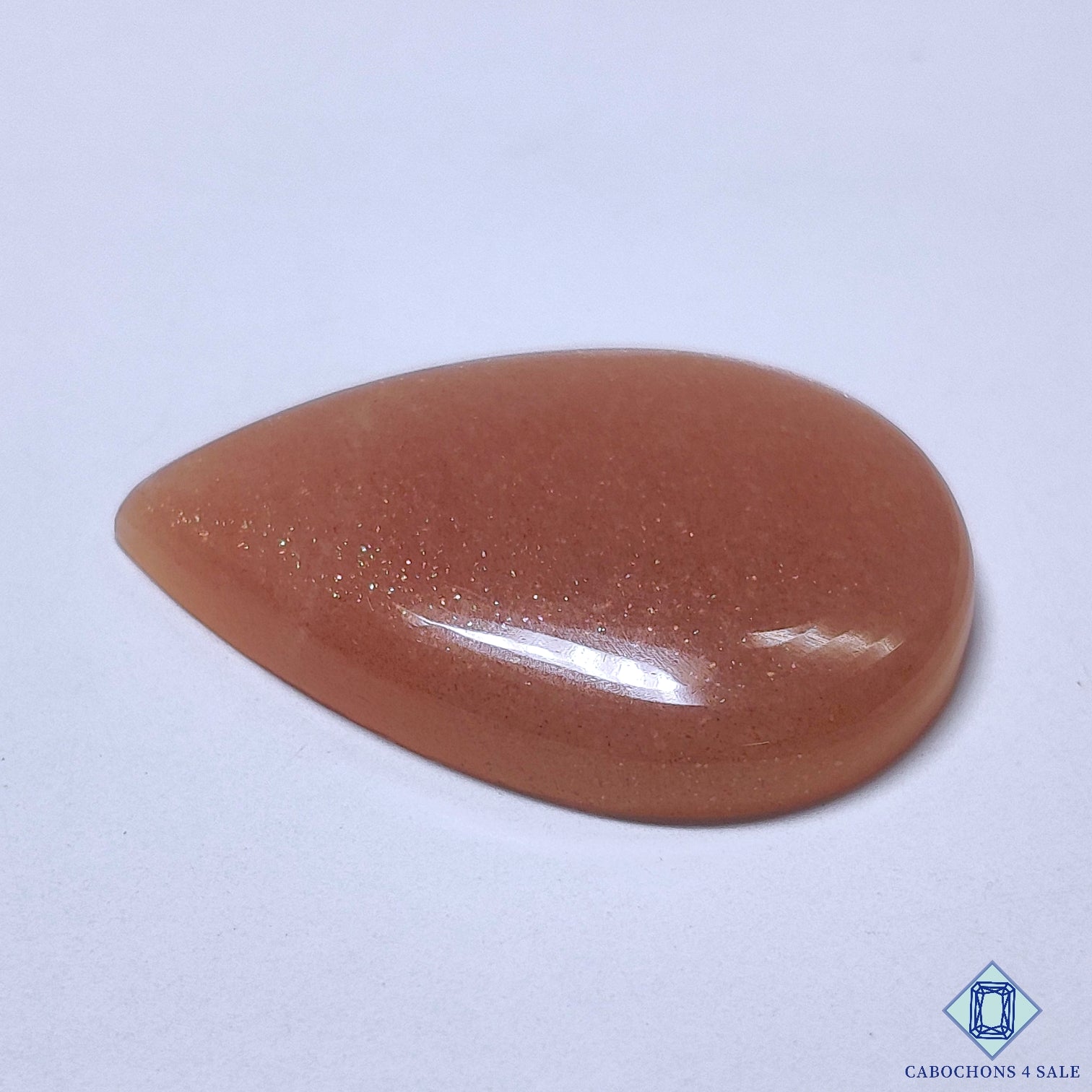 Peach Moonstone with Sunstone