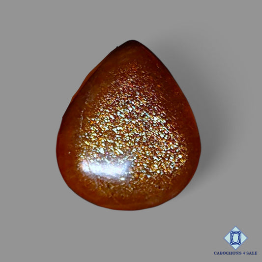 Peach Moonstone with Sunstone