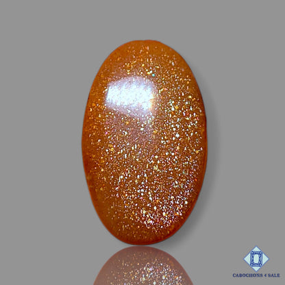 Peach Moonstone with Sunstone