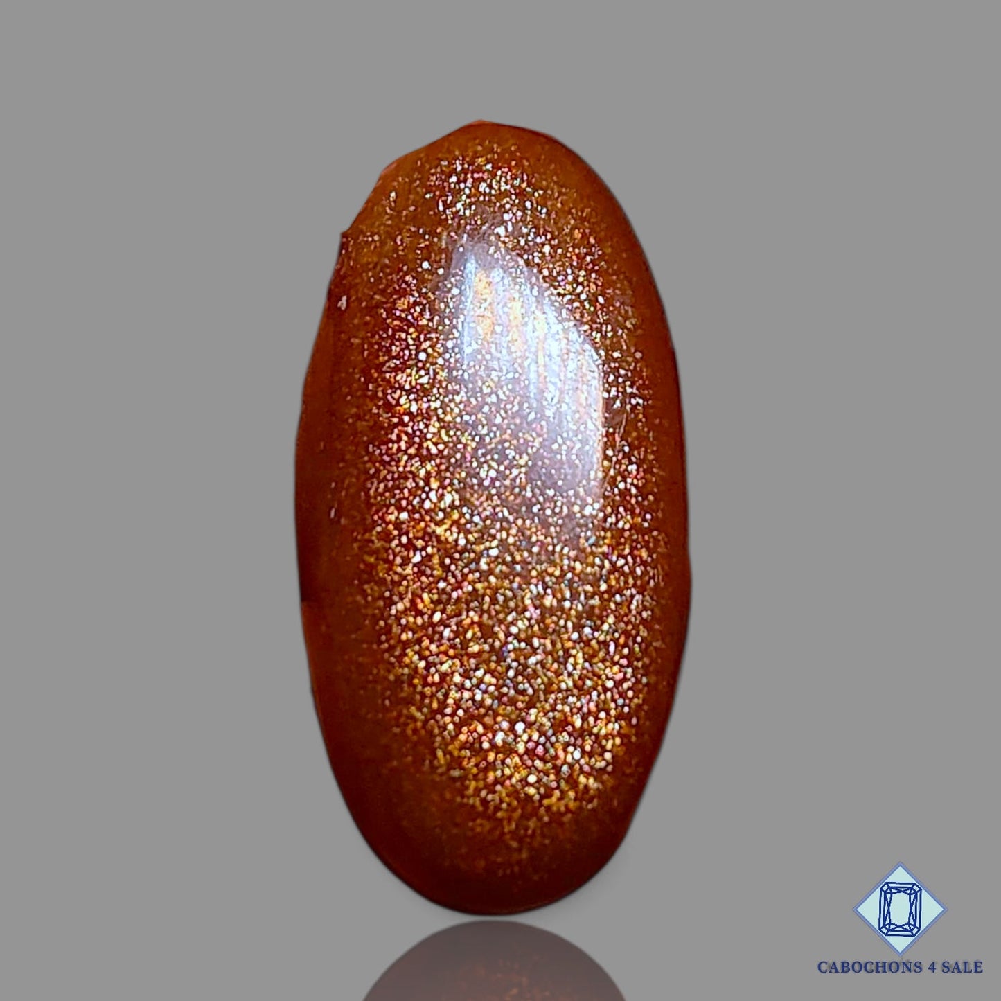 Peach Moonstone with Sunstone